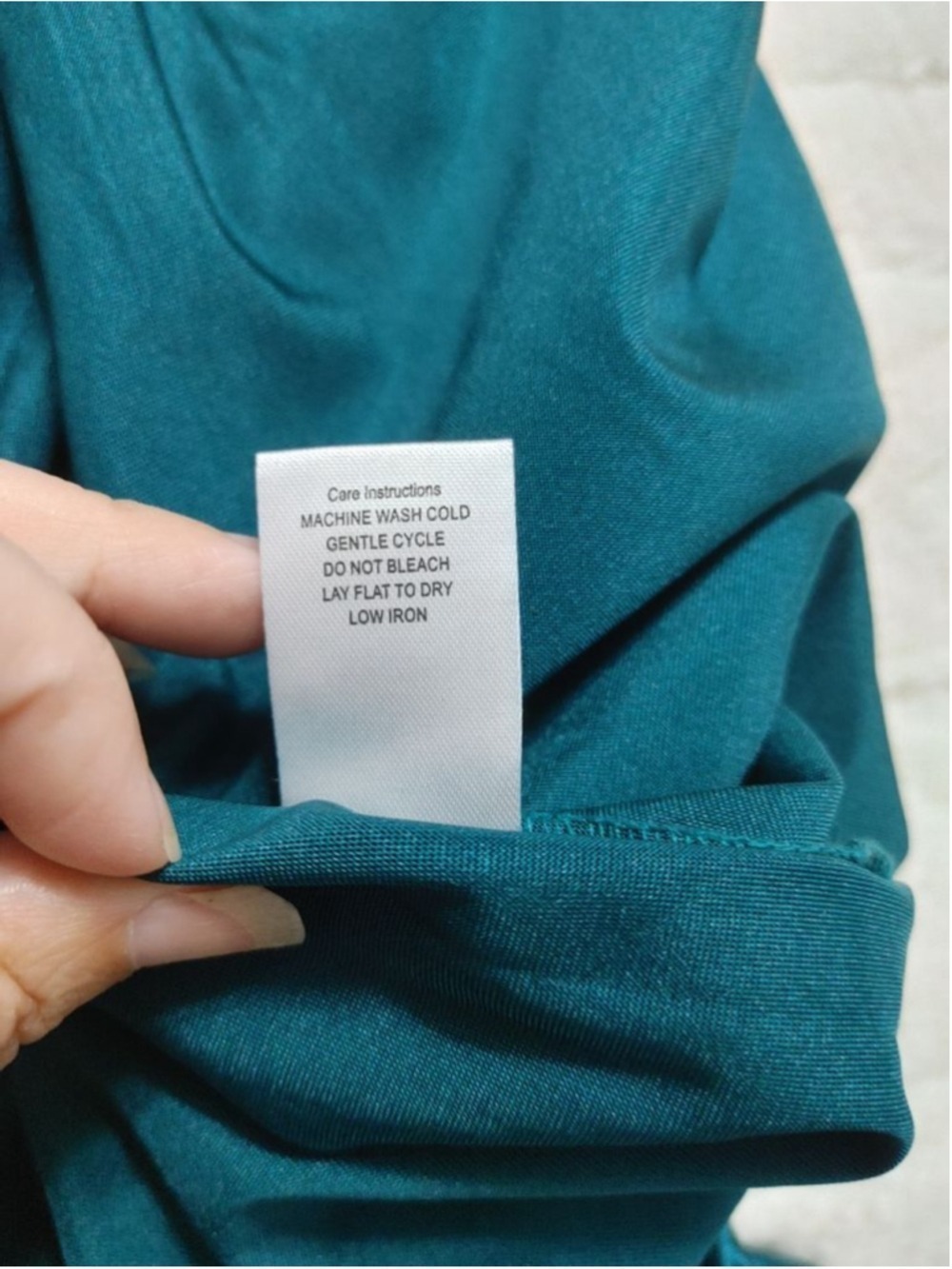 Women's Emerald Sundae Emerald Green Satin Sheath Slip V Wrap Dress with Slit *M - Picture 11 of 13